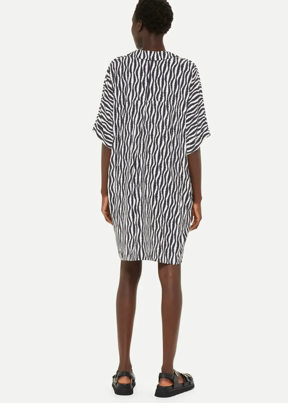 Melanie Optical Rope Dress-