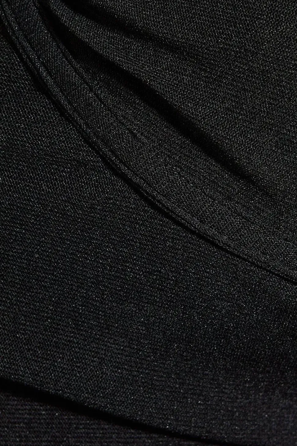Mesh Double Layer Underbust Strap Detail Halterneck Top