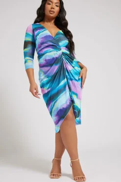Mesh Midi Dress