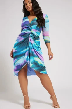 Mesh Midi Dress