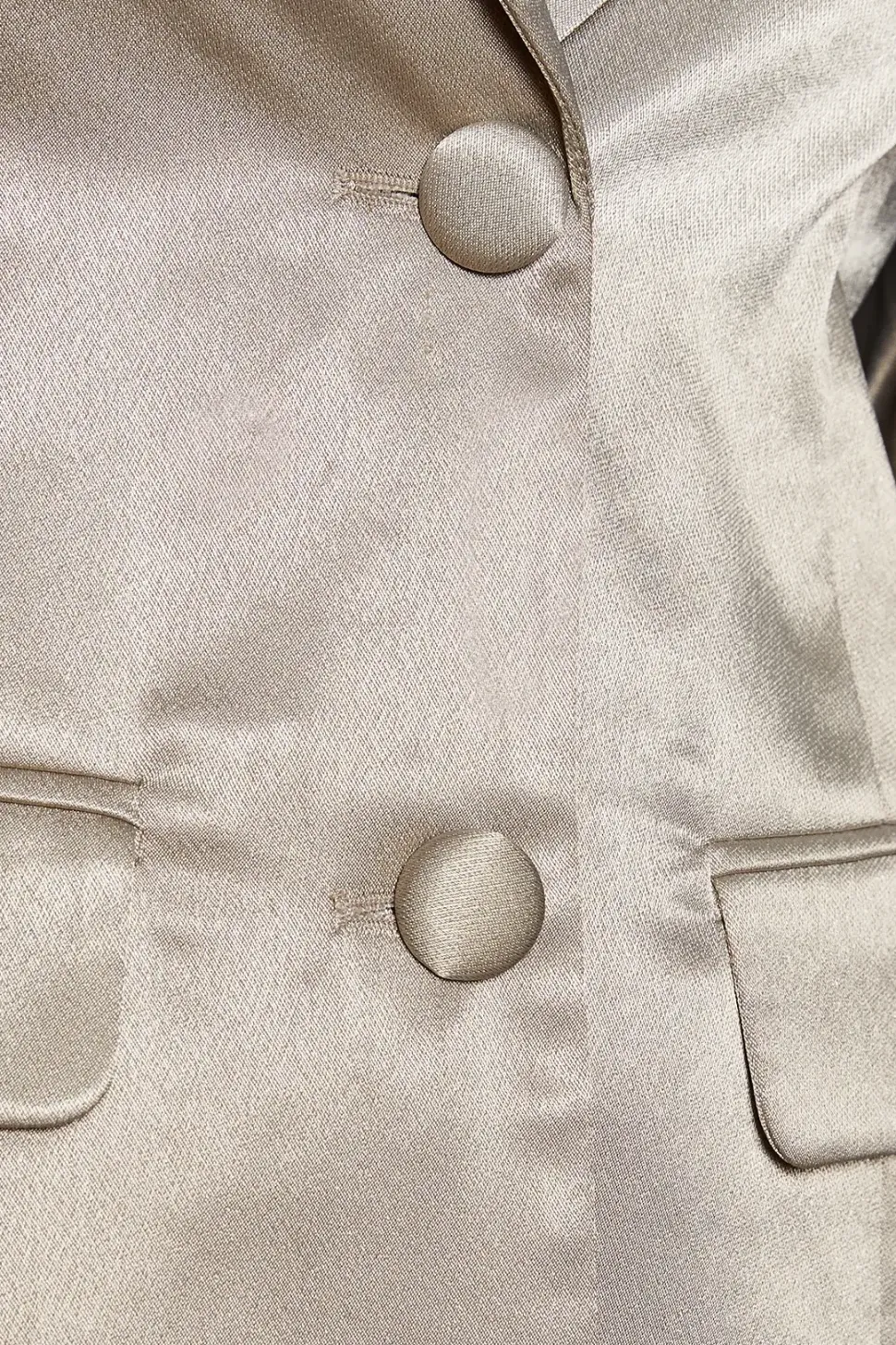 Metallic Double Breasted Blazer