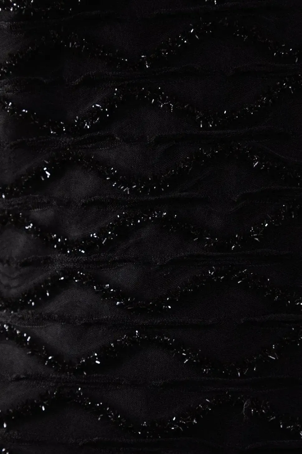 Metallic Tinsel Column Midaxi Dress
