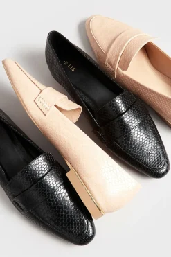 Metal Trim Loafers