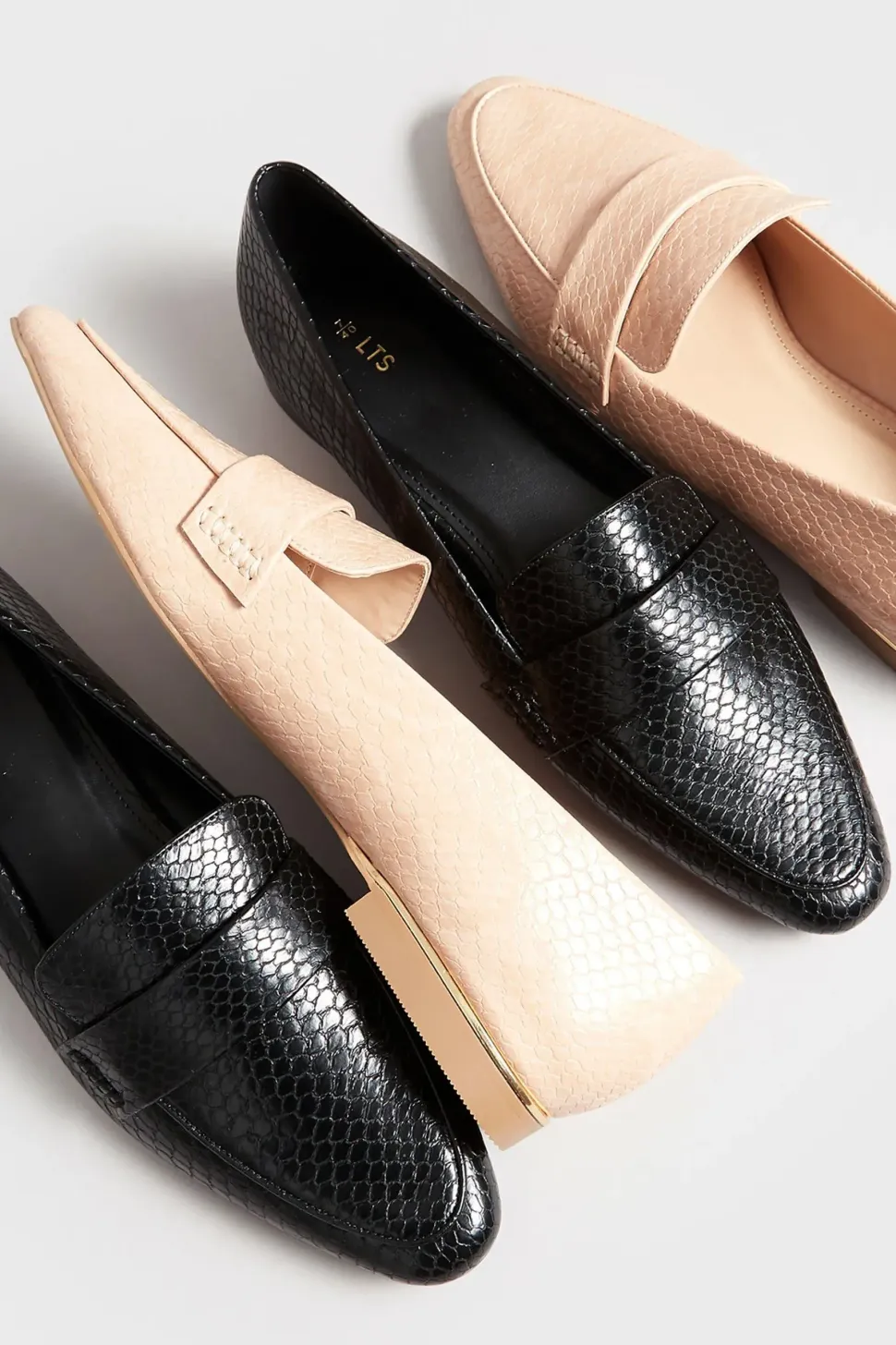 Metal Trim Loafers