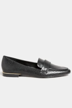 Metal Trim Loafers
