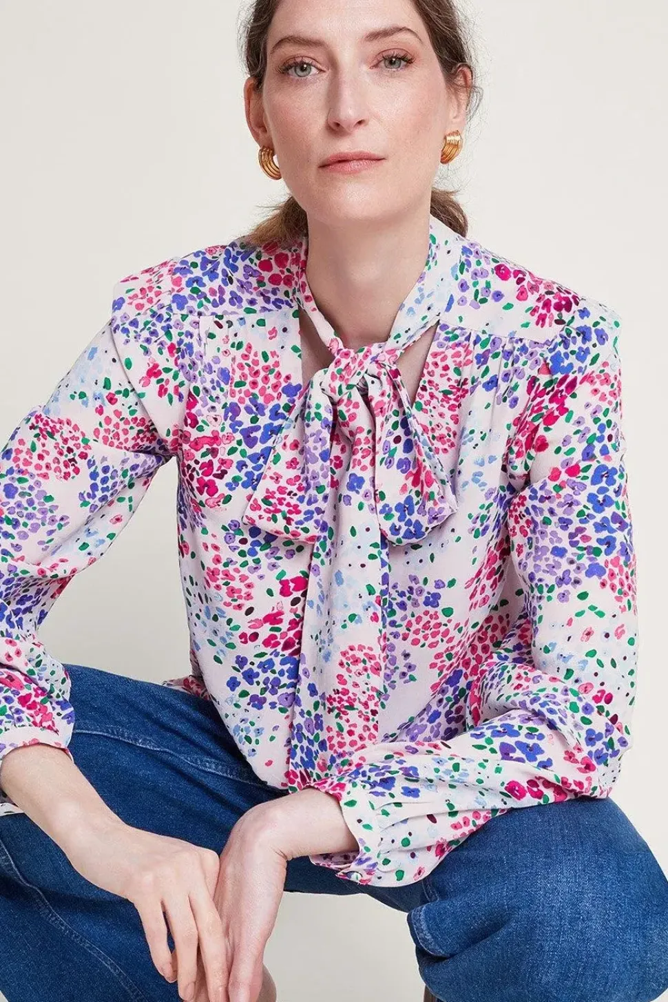 Micola Ditsy Blouse