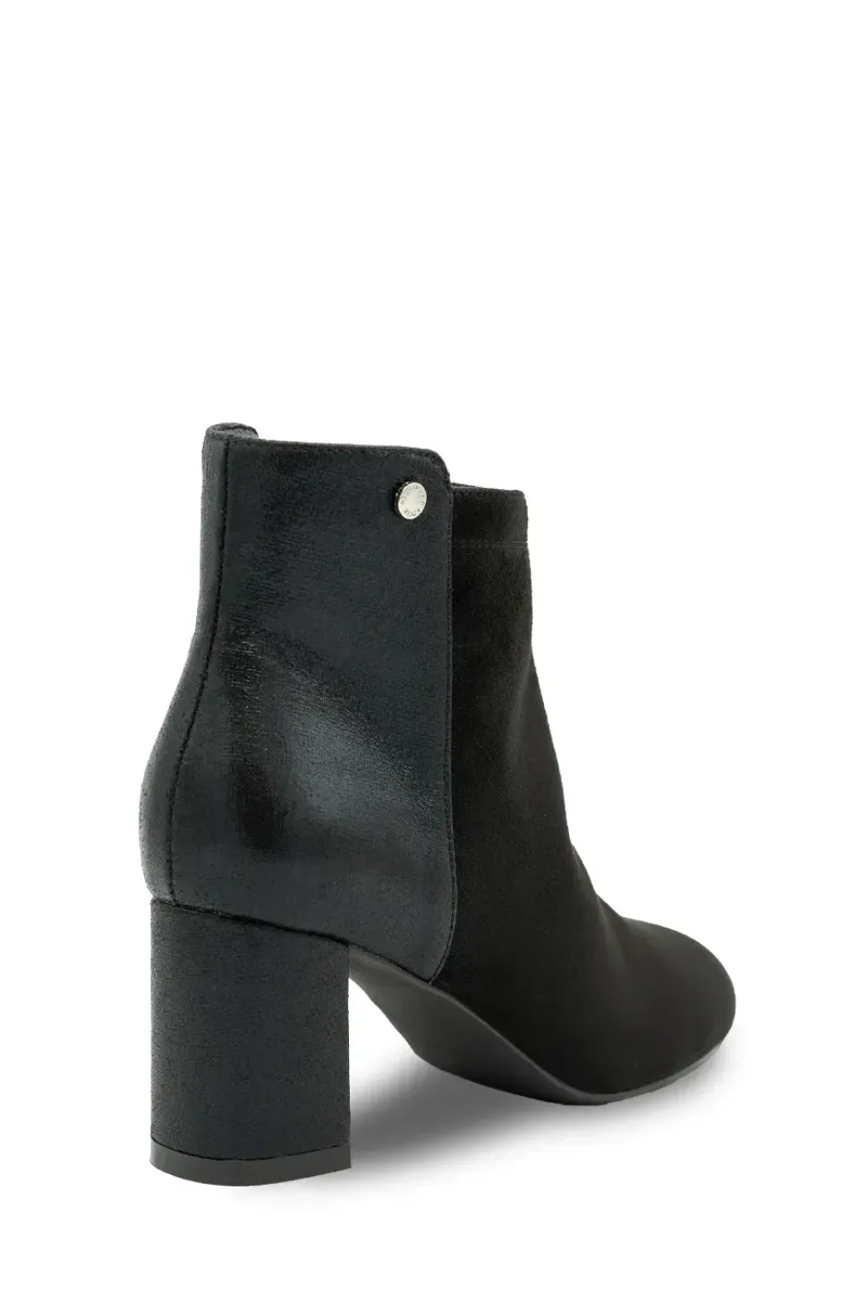 Micro suede 'Alathea' Mid Block Heel Ankle Boot
