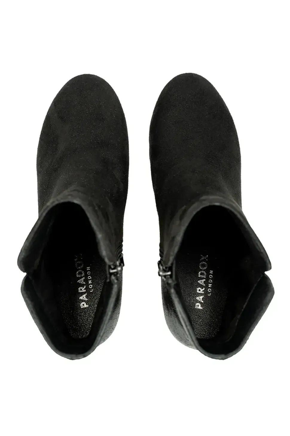 Micro suede 'Astrid' Platform Block Heel Ankle Boot