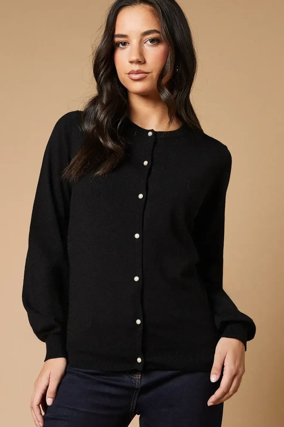 Milano Knitted Cropped Cardigan