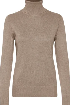 Mila Rollneck Pullover-Plain