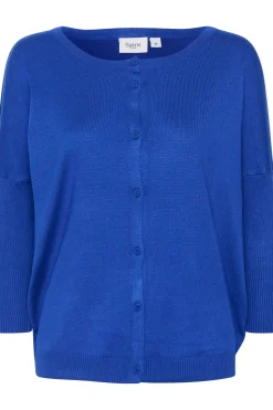 Mila Round Neck 3/4 Sleeve Cardigan-