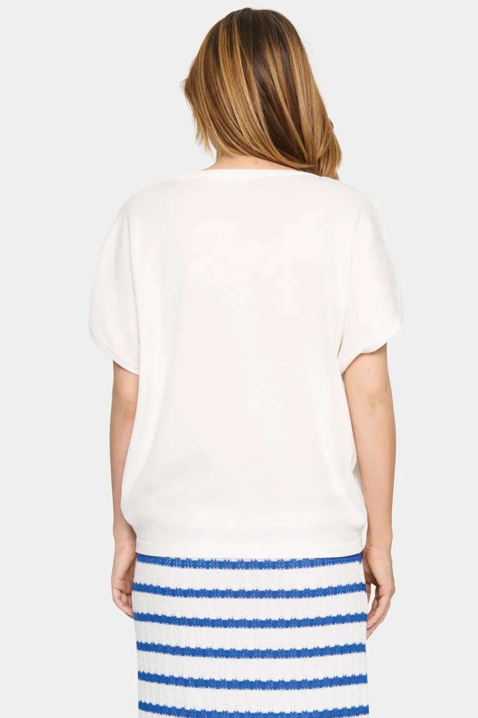 Mila Short Sleeve Round Neck Pullover-