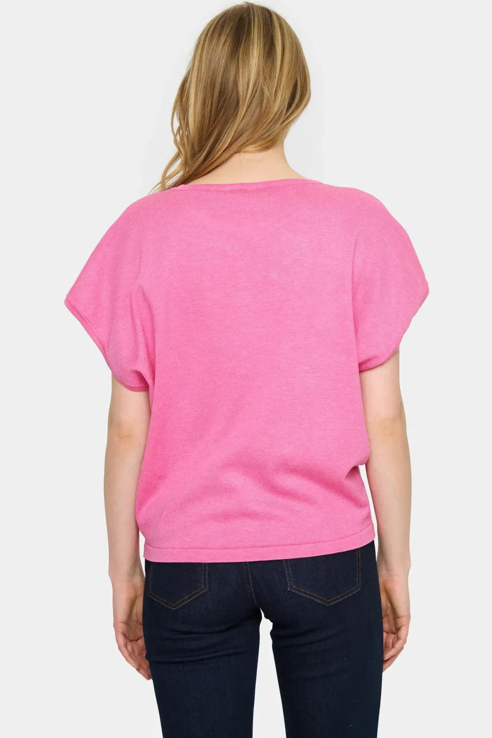 Mila Short Sleeve Round Neck Pullover-