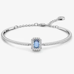 Millenia Blue & White Crystal Bangle 5620556