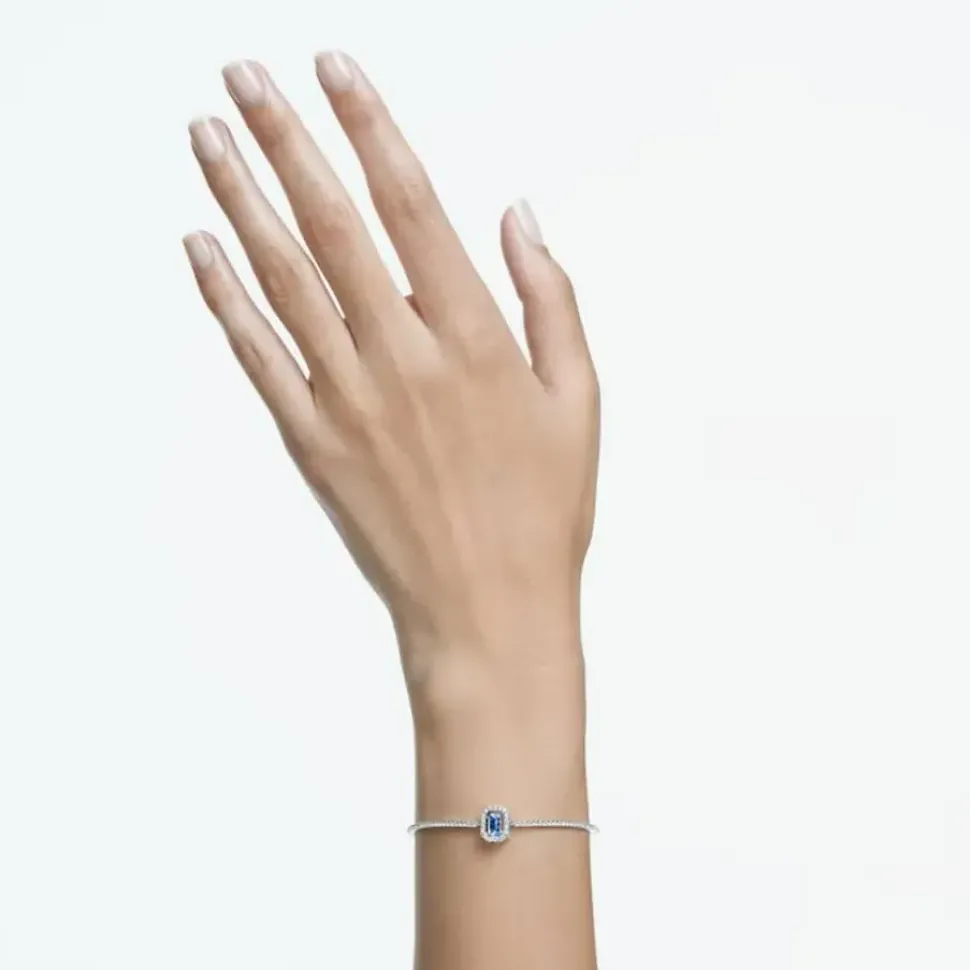 Millenia Blue & White Crystal Bangle 5620556
