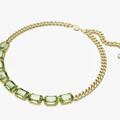 Millenia Green Gold Plated Necklace 5671255