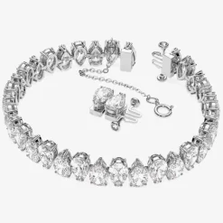 Millenia Pear White Crystal Bracelet 5598350