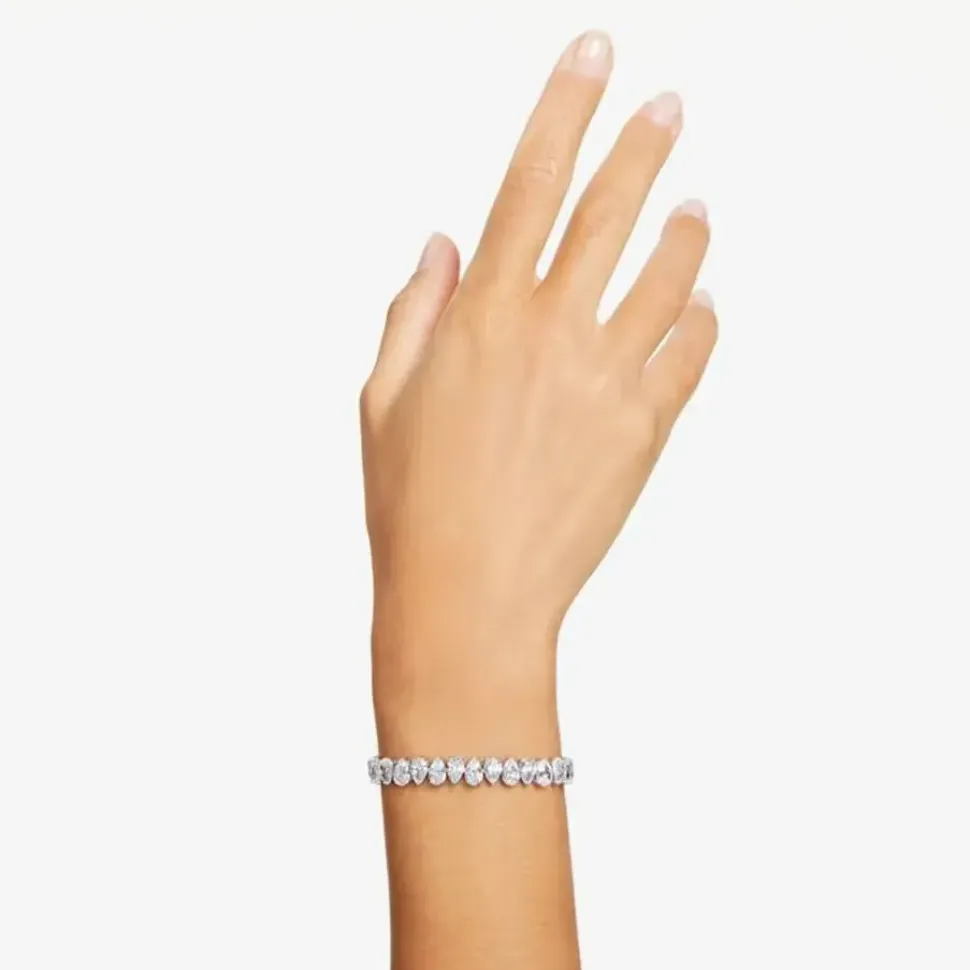 Millenia Pear White Crystal Bracelet 5598350