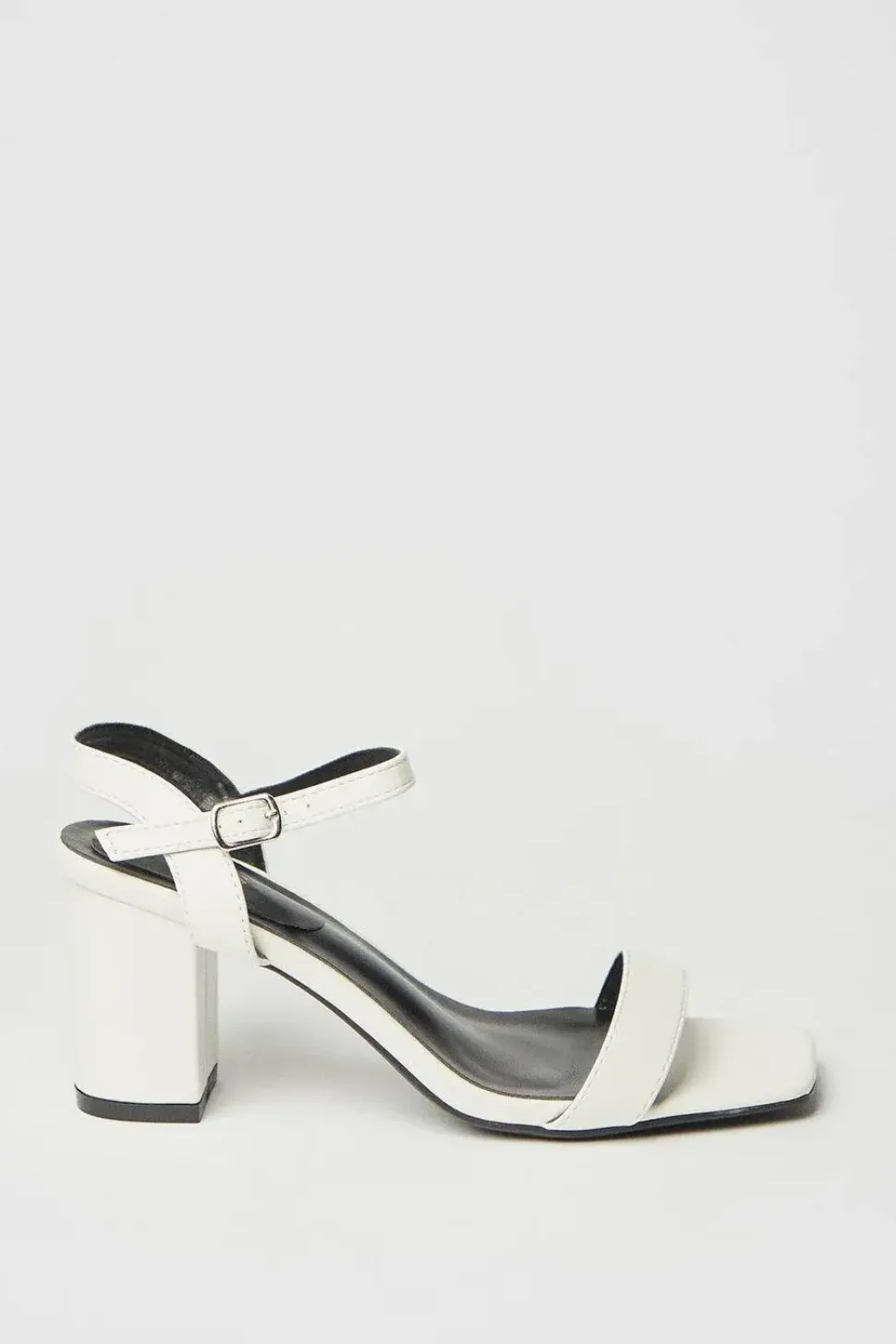 Mimosa High Block Heel Barely There Sandals