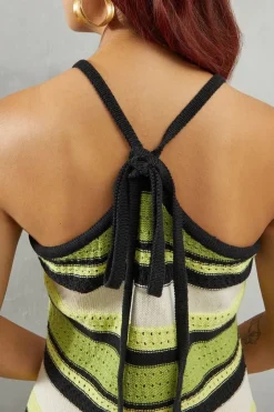 Mini Crochet Stitch Detail Mini Stripe Detail