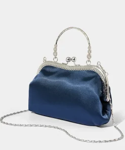 Mini Satin Frame Evening Bag