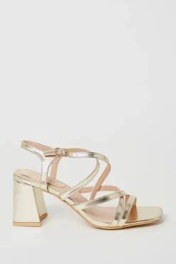 Missy Strappy High Block Heeled Sandals