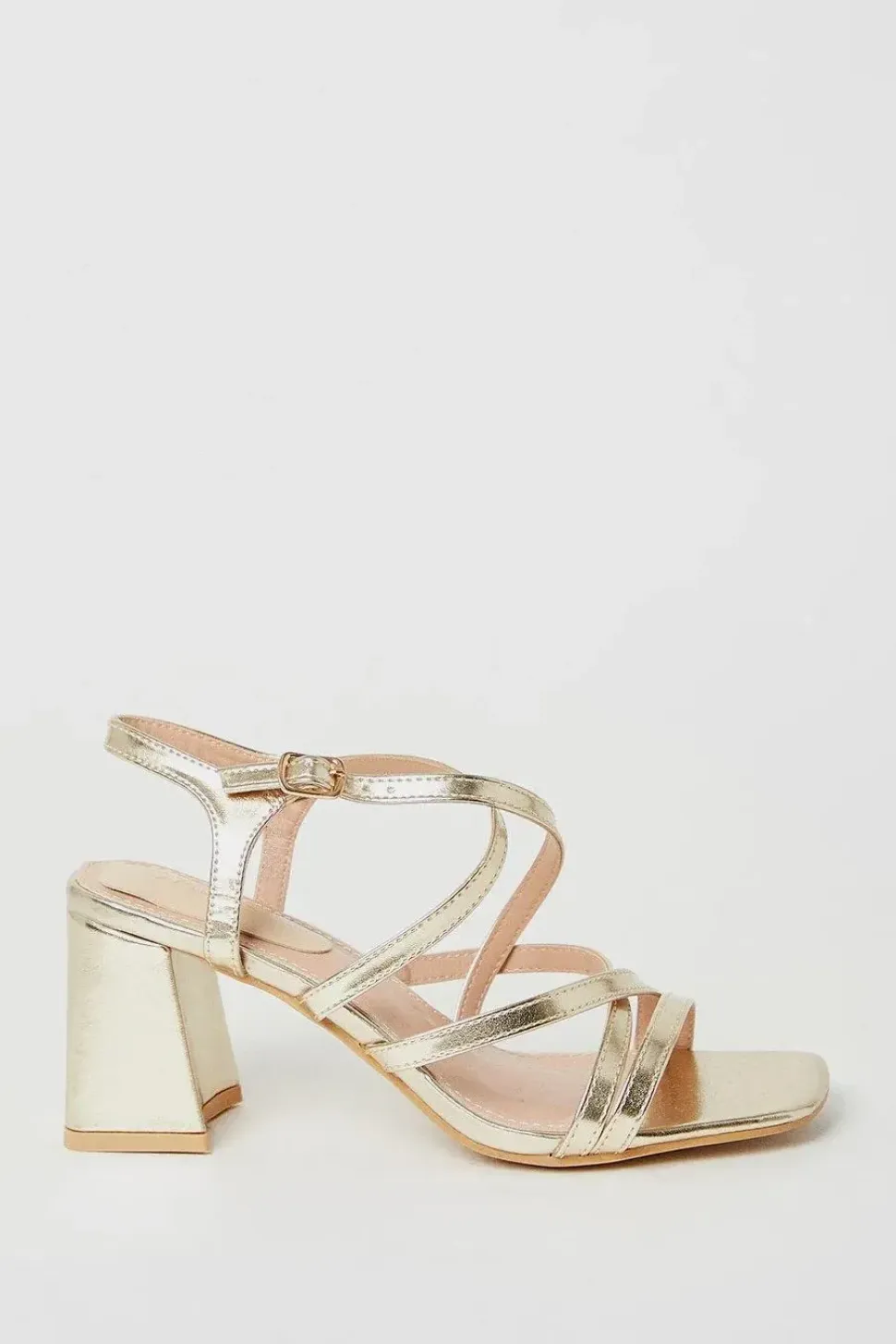 Missy Strappy High Block Heeled Sandals