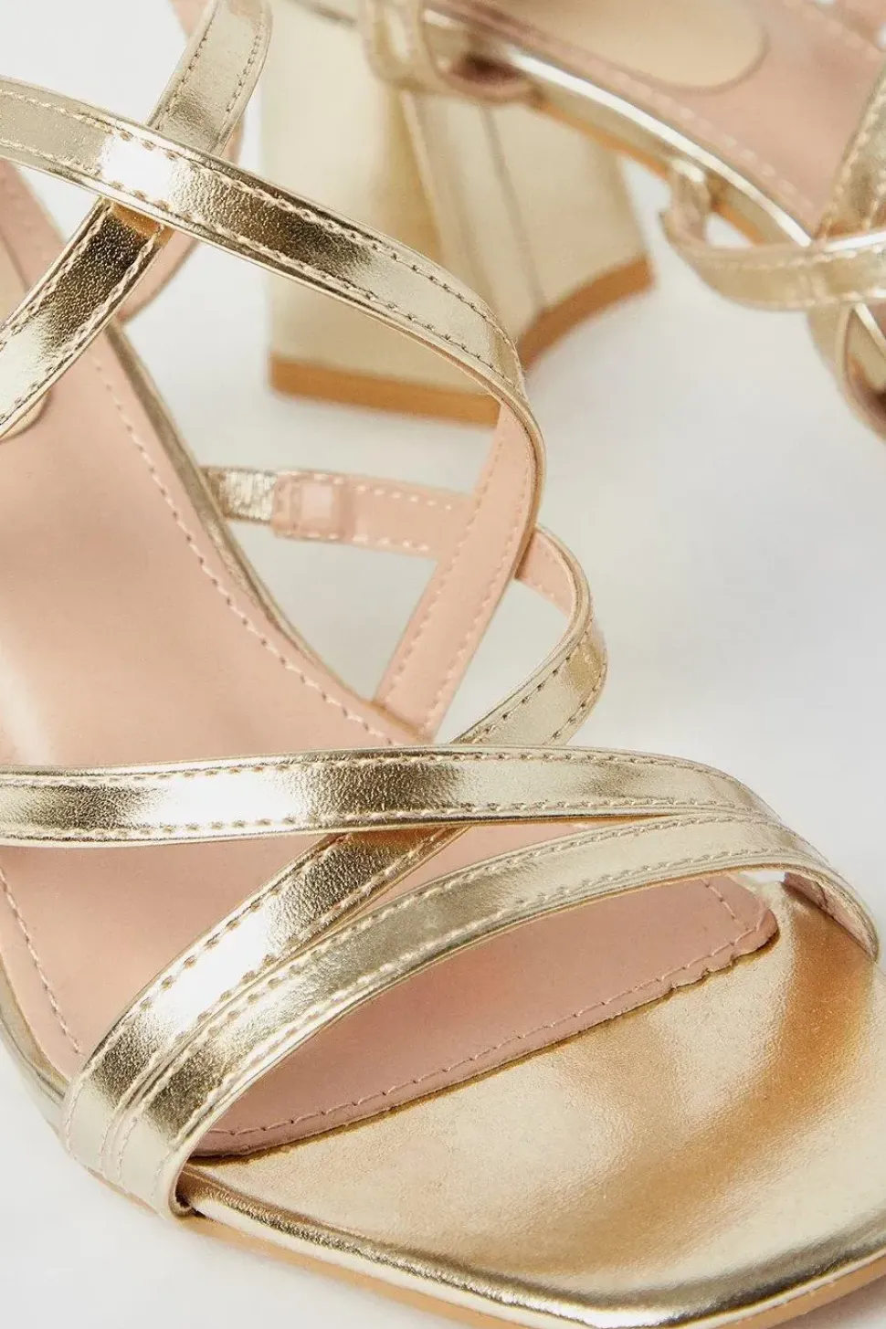 Missy Strappy High Block Heeled Sandals