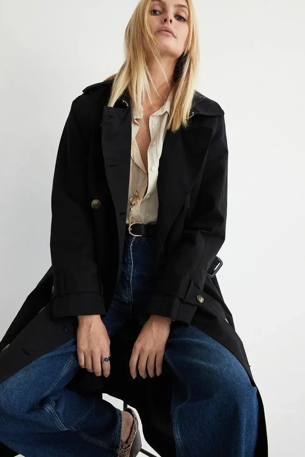 Modern Classic Trench Coat