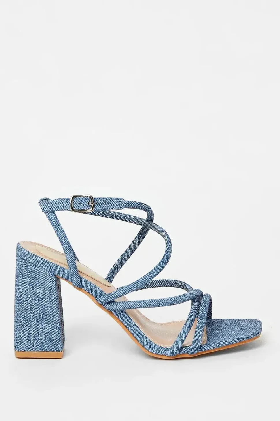 Molly Strappy Block Heeled Sandals