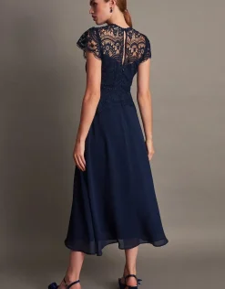 Monica Lace Midi Dress