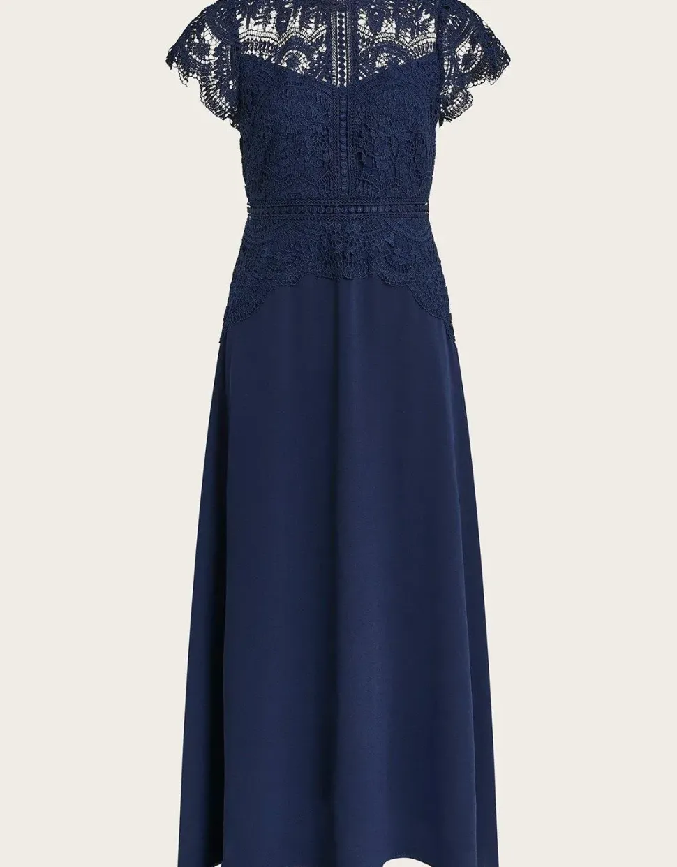 Monica Lace Midi Dress