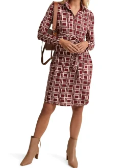Montana Geo Shirt Shift Dress-
