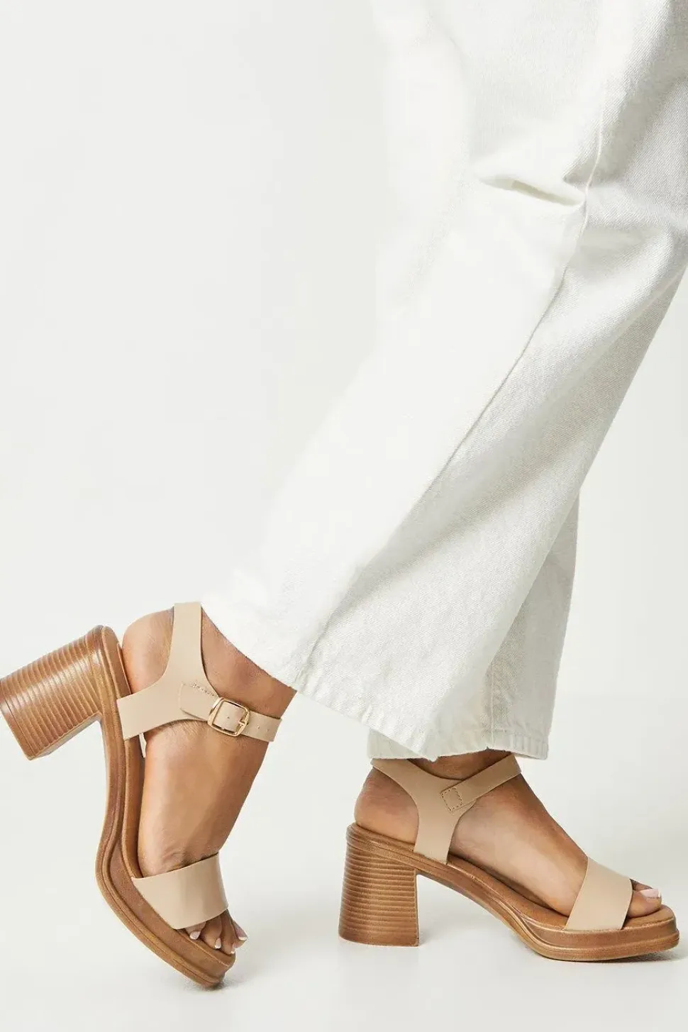 Mora Casual Block Heel Platform Sandals