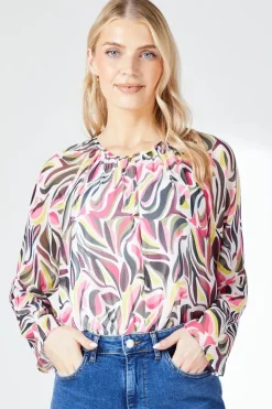 Multi Abstract Blouse