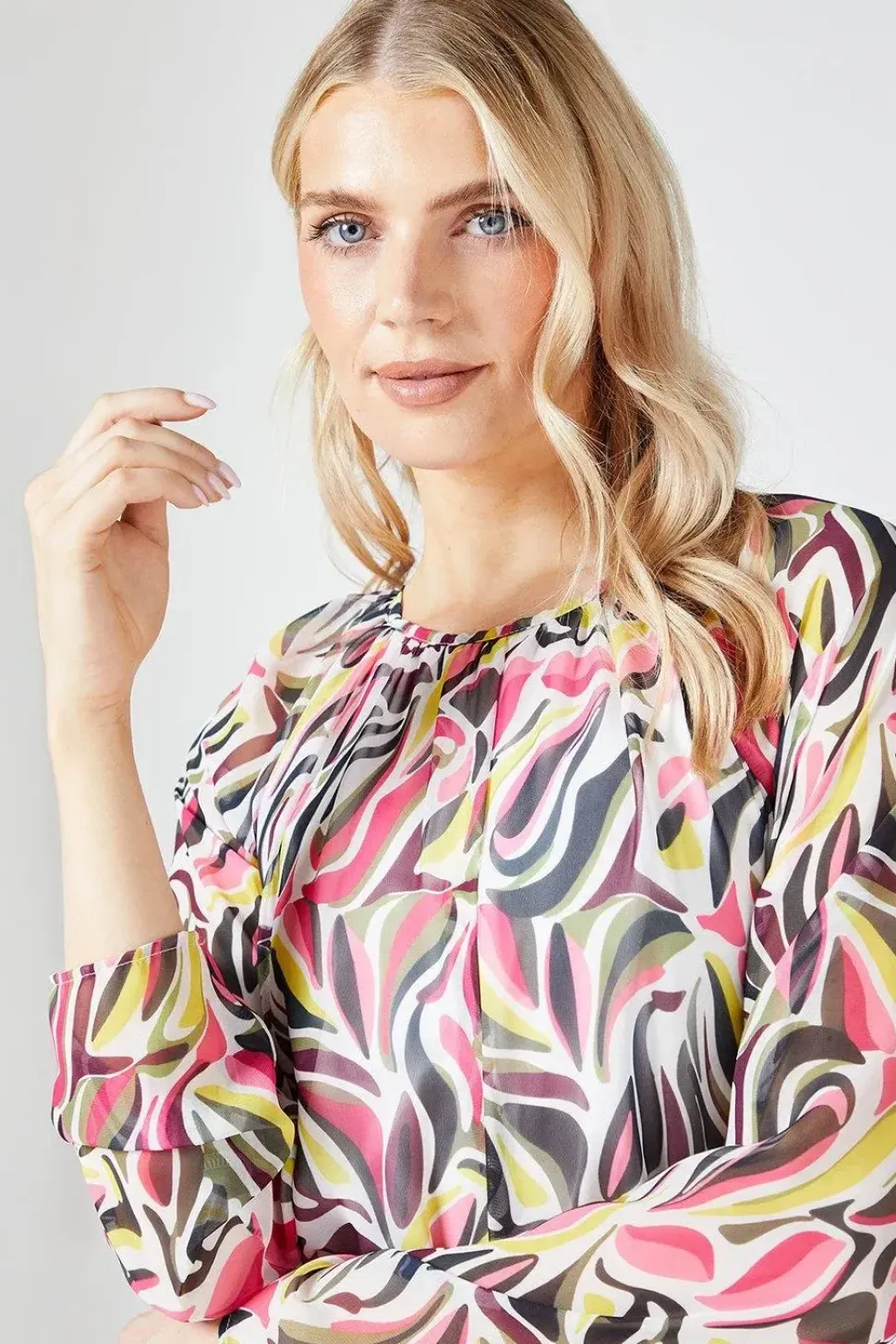 Multi Abstract Blouse