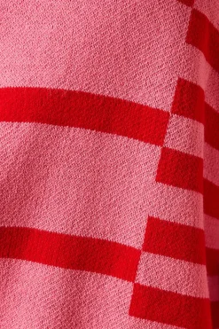 Multi Stripe Crew Neck Jumper
