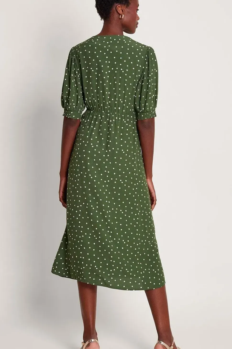Myla Embroidered Tea Dress