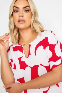 Notch Neck Blouse