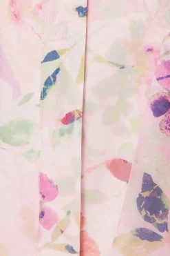 Occasion Floral Organza Shirt Midi Dress