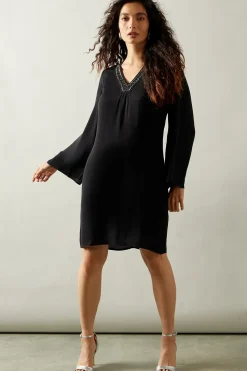 Occasion Hand Embellished Sequin Shift Dress