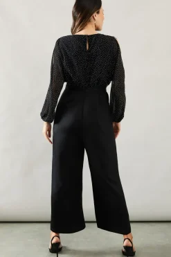 Occasion Hotfix Cold Shoulder Jumpsuit