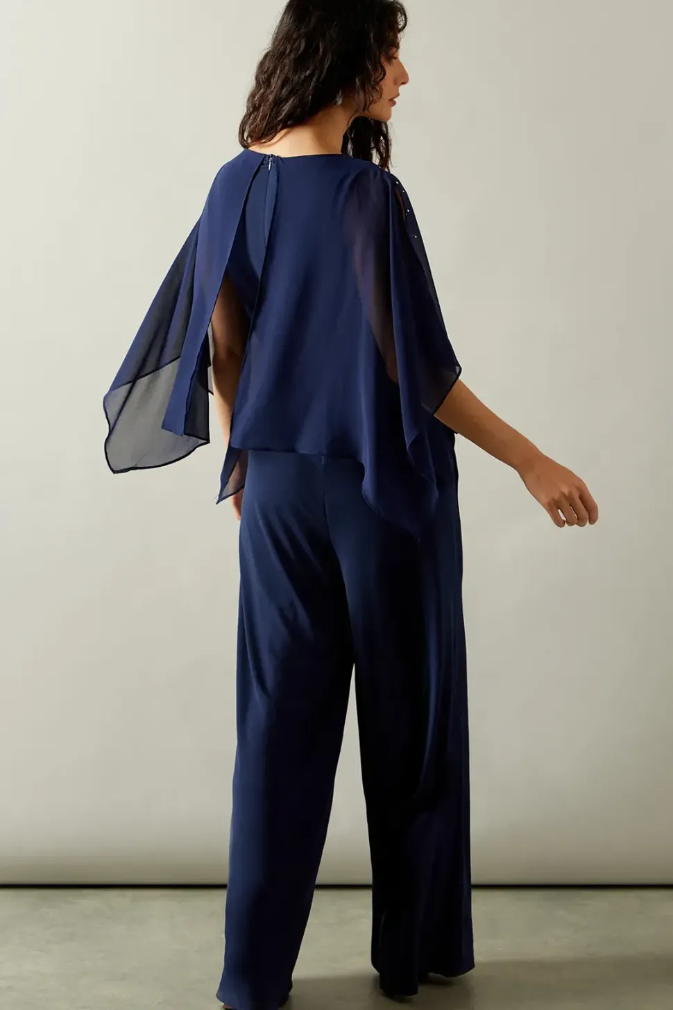 Occasion Hotfix Overlay Jumpsuit