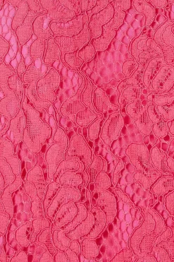 Occasion Premium Lace Chiffon Sleeve Shift Dress
