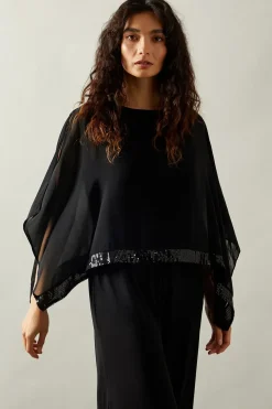 Occasion Sequin Overlay Jumpsuit