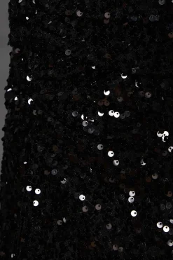 Occasion Sequin Ruched Midaxi Dress