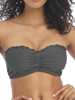 Ocean Calling Bandeau Bikini Top Midnight