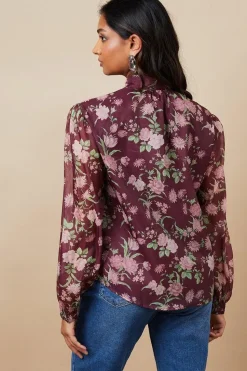 Organza Pussybow Blouse