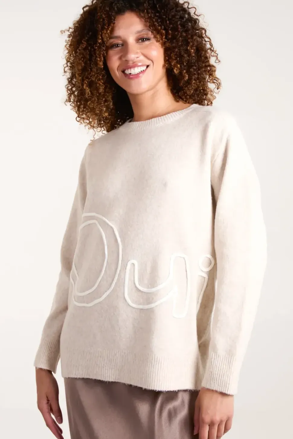 Oui Embroidery Jumper