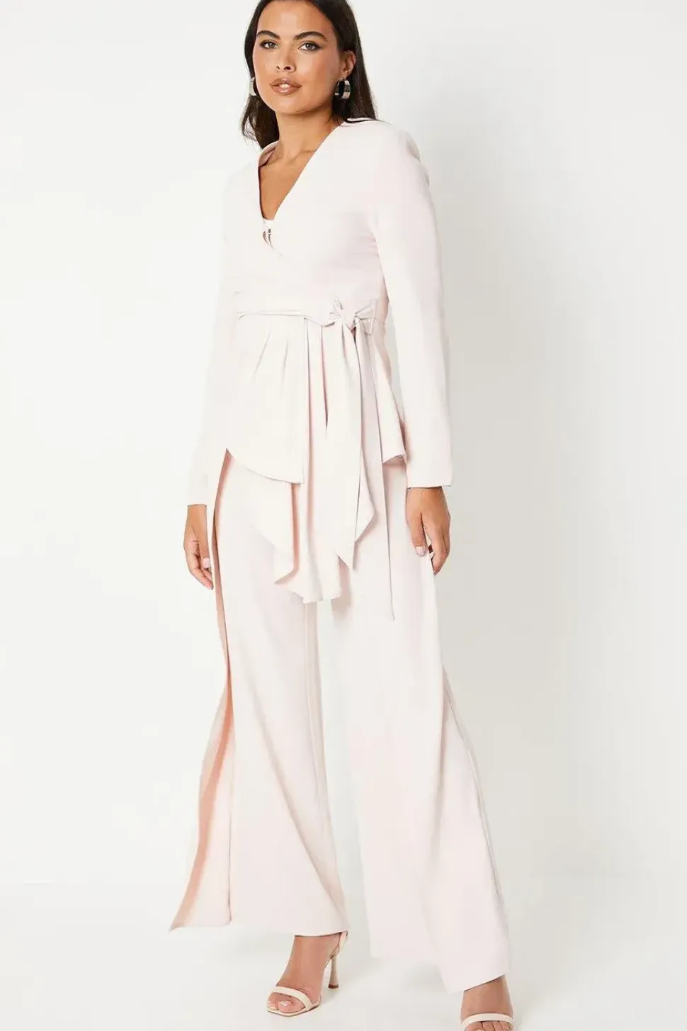 Overlay Wide Leg Trouser